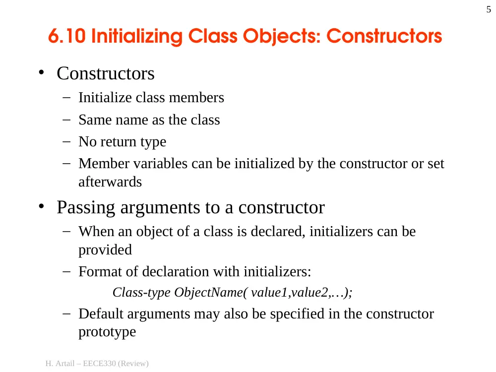 EECE 330 Notes Classes, Fall 2013, page 5