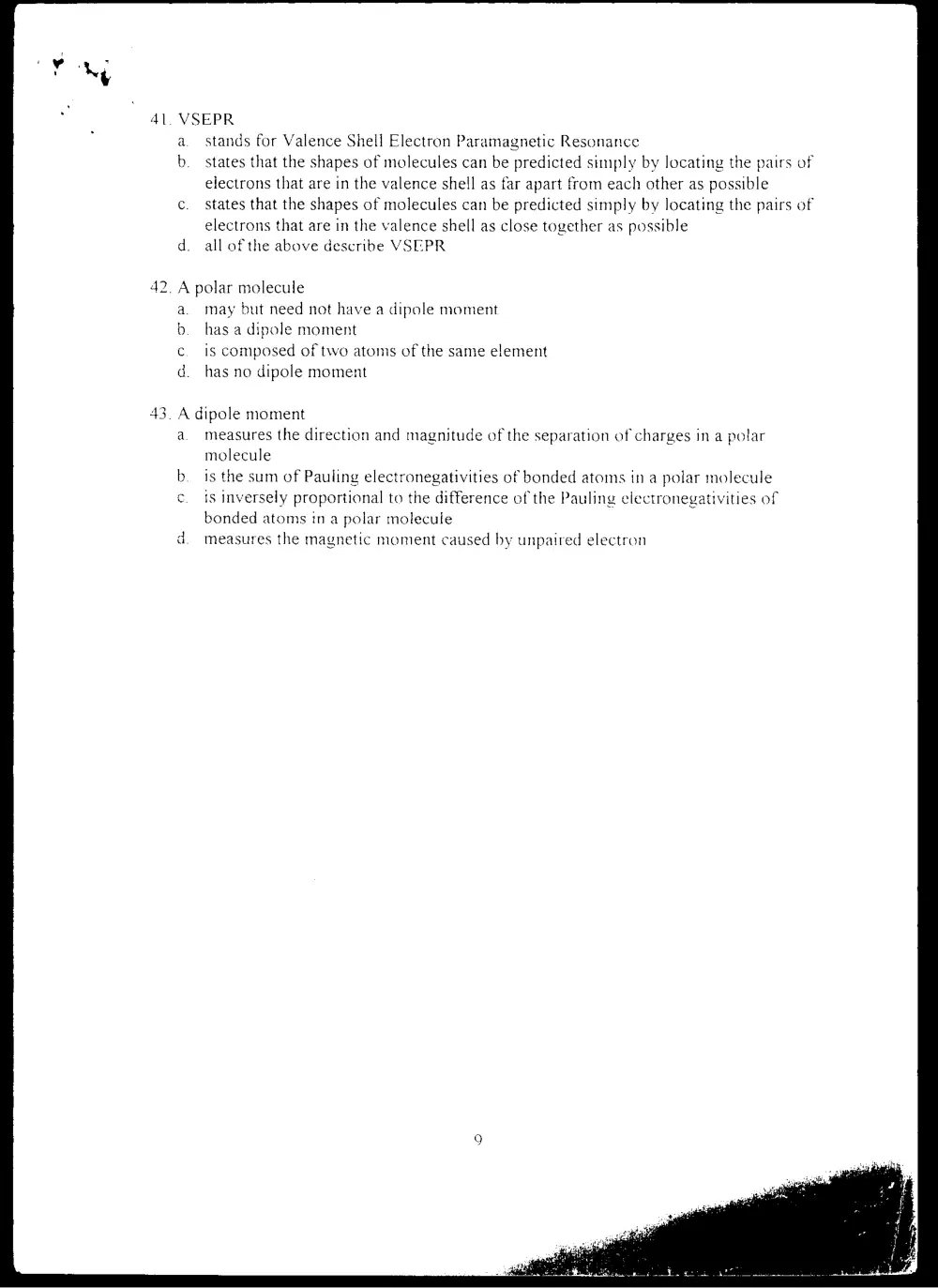 CHEM 101 Final, Fall 1997, page 4