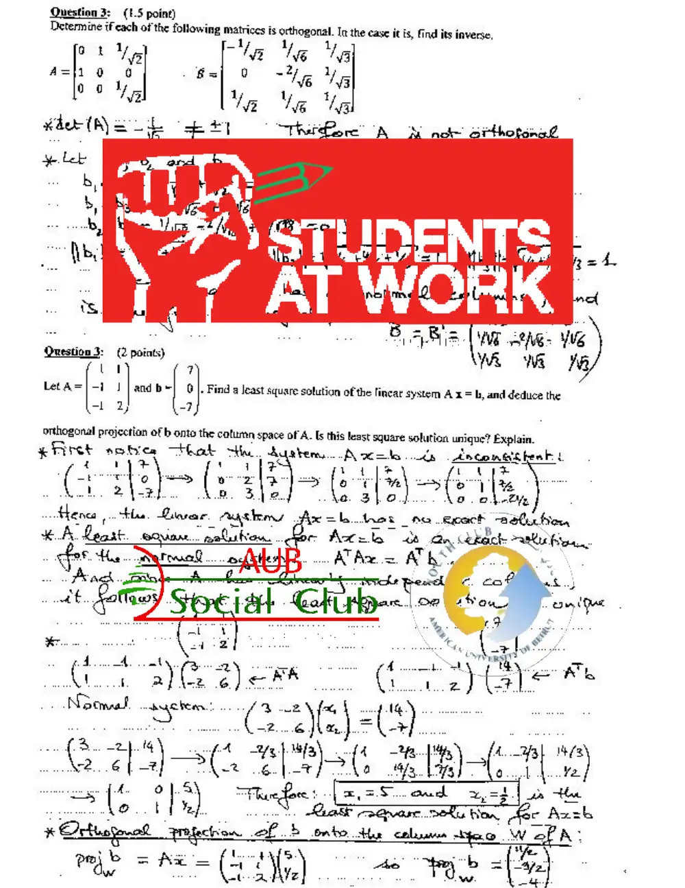 MATH 218 Final Collection Finals with Solution, Spring 2017, page 5