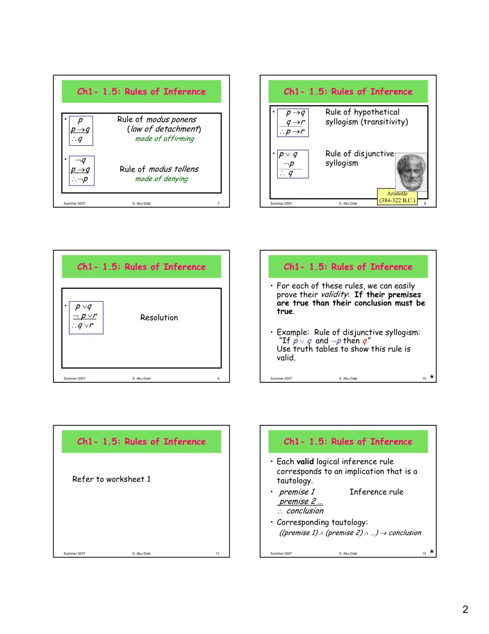 MATH 211 Lecture 3, Spring 2012, page 2