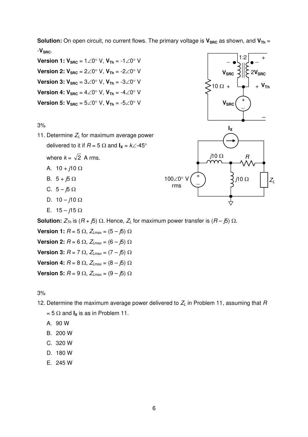 EECE 210 Final, Fall 2010, page 6