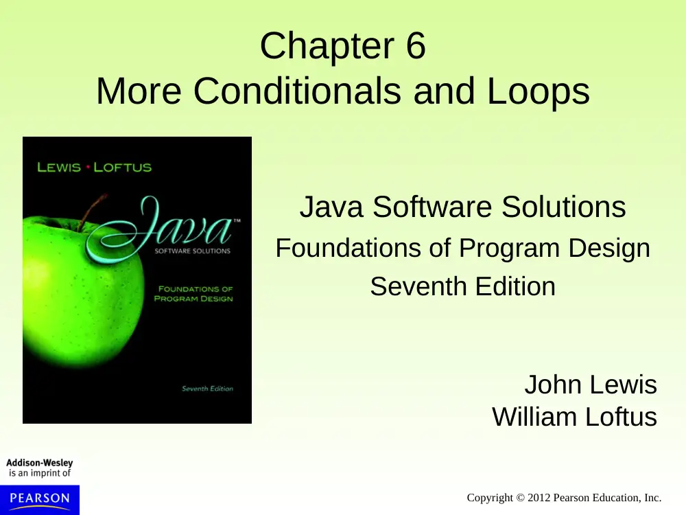 CSC 243 Chapter 6 (switch ), Fall 2014, page 1