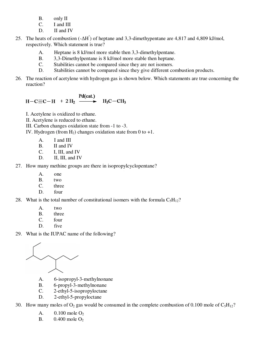 CHEM 211 Problems Ch 2 ACS Problems, Spring 2015, page 5