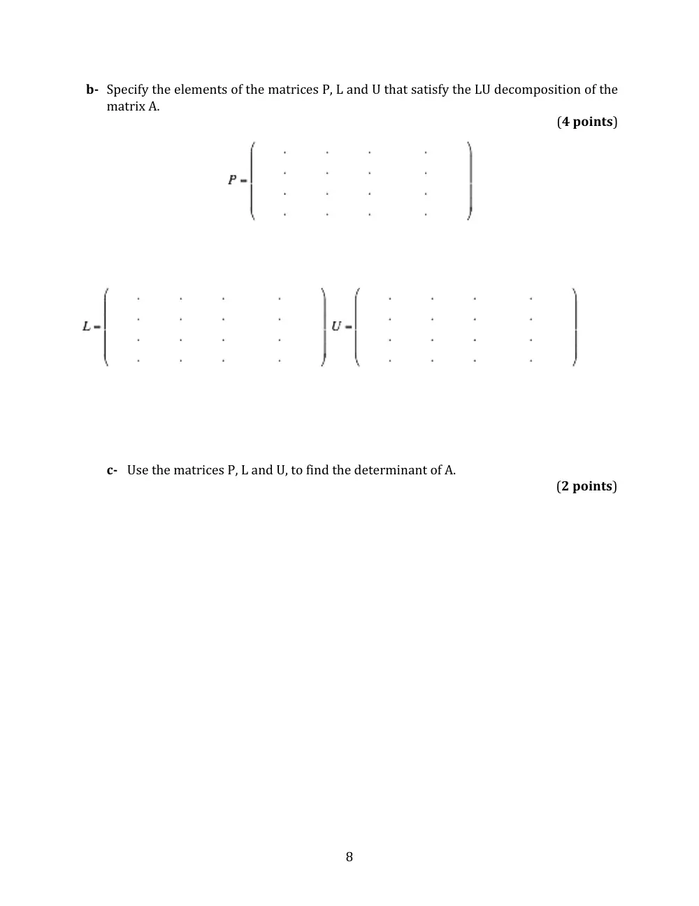 MATH 251 Exam 2, Spring 2008, page 8