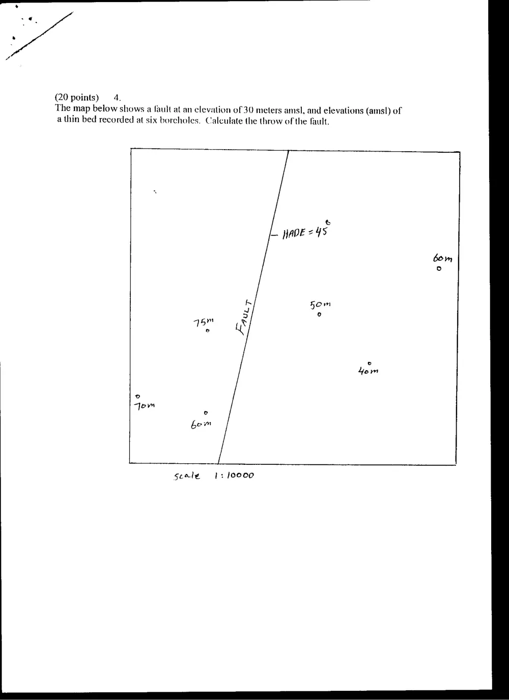 GEOL 207 Final, Spring 2000, page 5