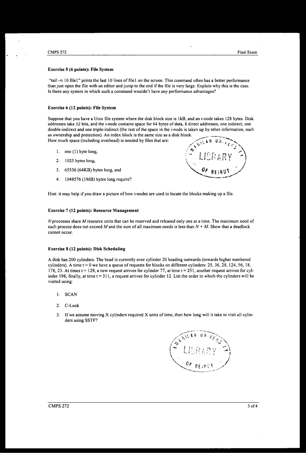 CMPS 272 Final, Spring 2005, page 3