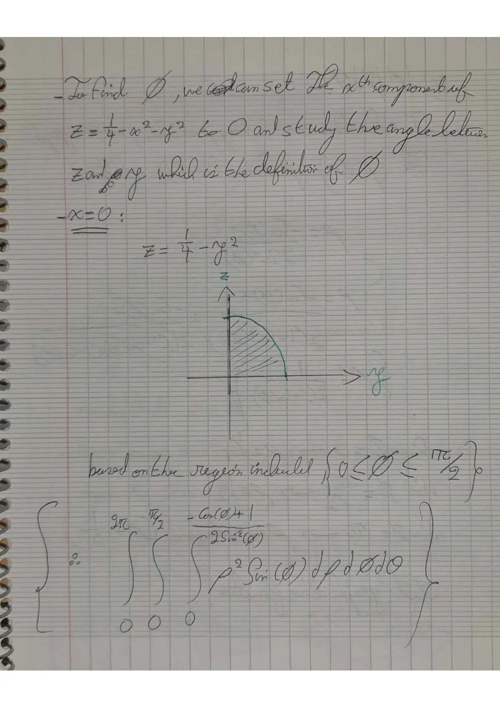 MATH 201 Problems Difficult Triple Integral Question Explained, Spring 2019, page 3