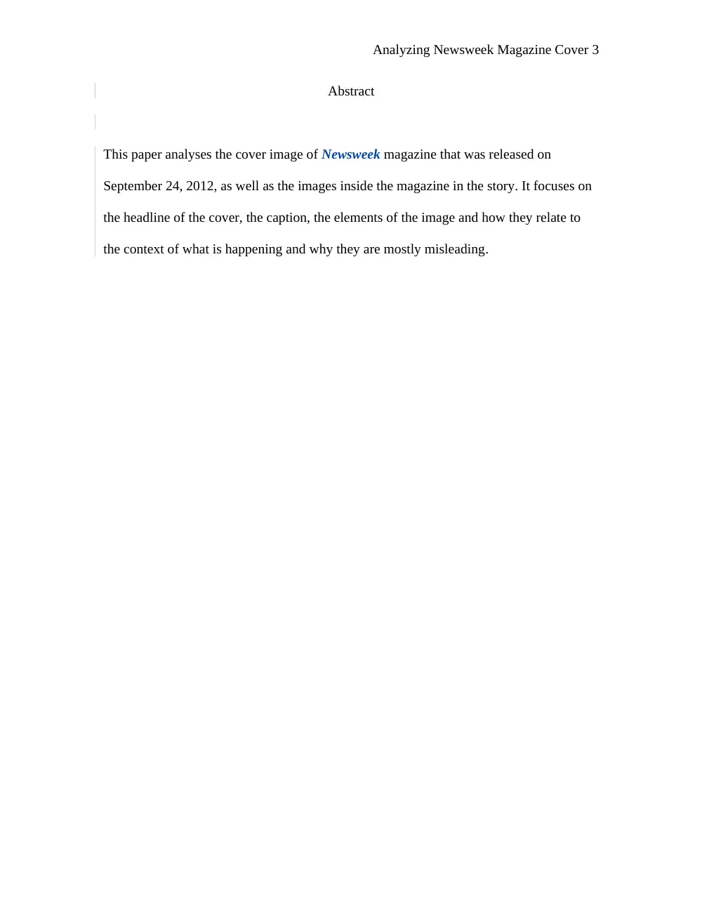 MCOM 207 Essay 1 Question and Answer + Instructor Comments, Fall 2012, page 3