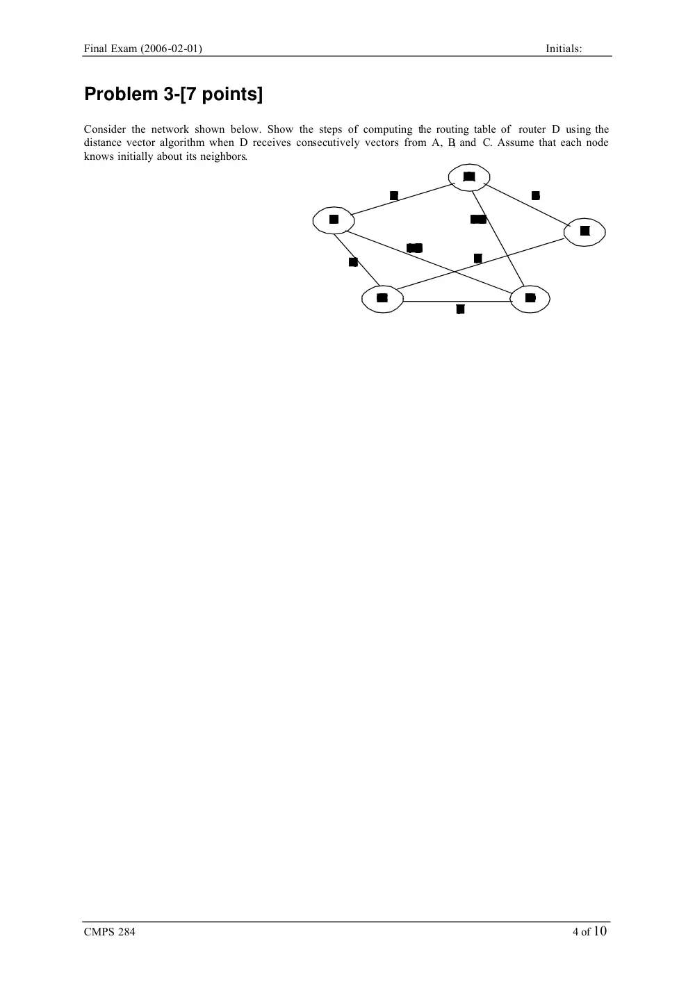 CMPS 284 Final, Fall 2005, page 4