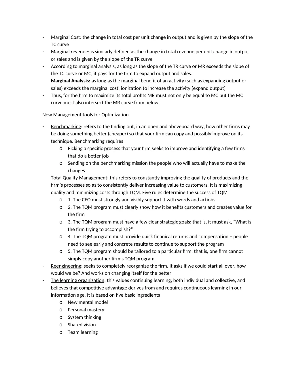 BUSS 230 Midterm Notes, Spring 2013, page 3
