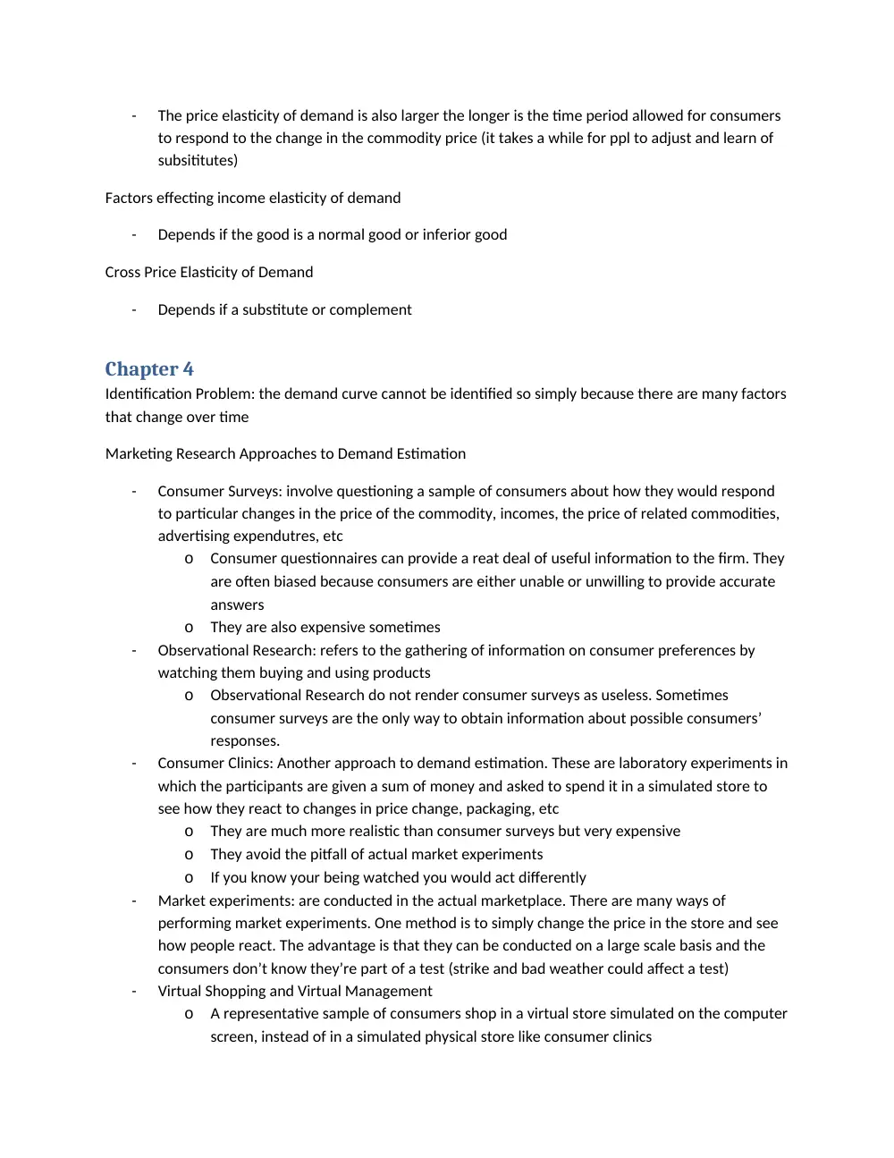 BUSS 230 Midterm Notes, Spring 2013, page 5