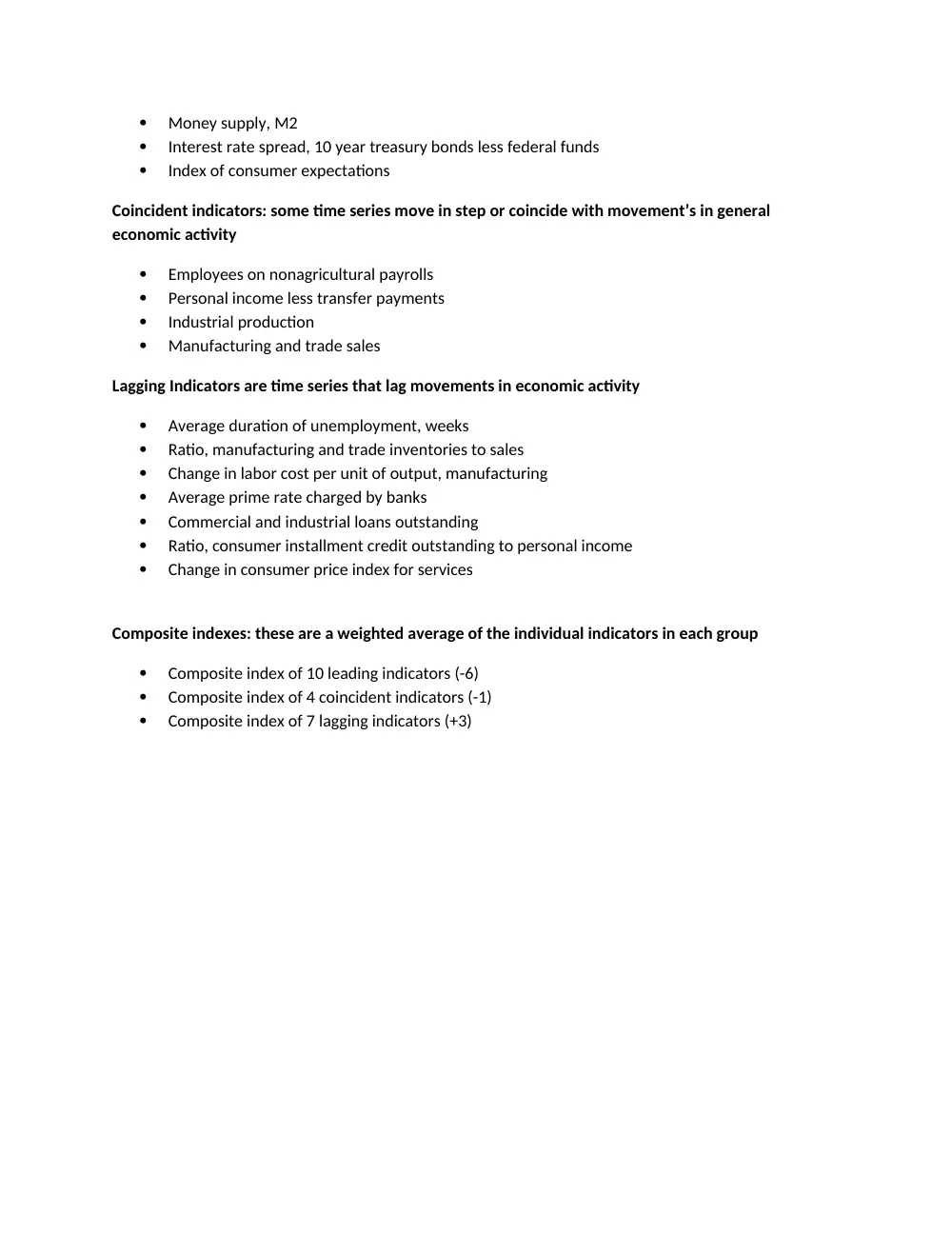 BUSS 230 Midterm Notes, Spring 2013, page 8
