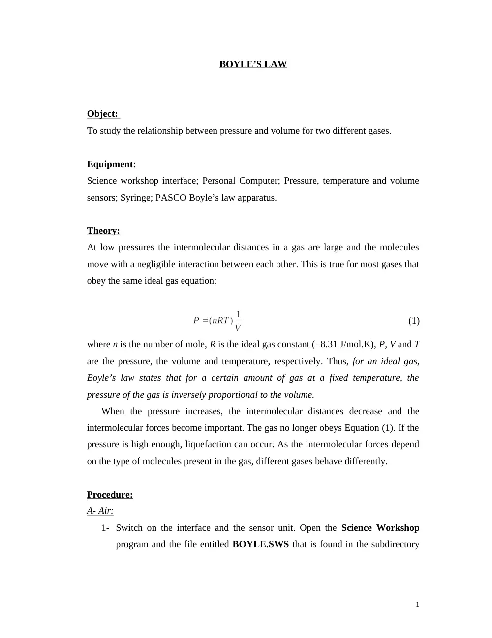 PHYS 210L Lab Experiments, Spring 2008, page 4