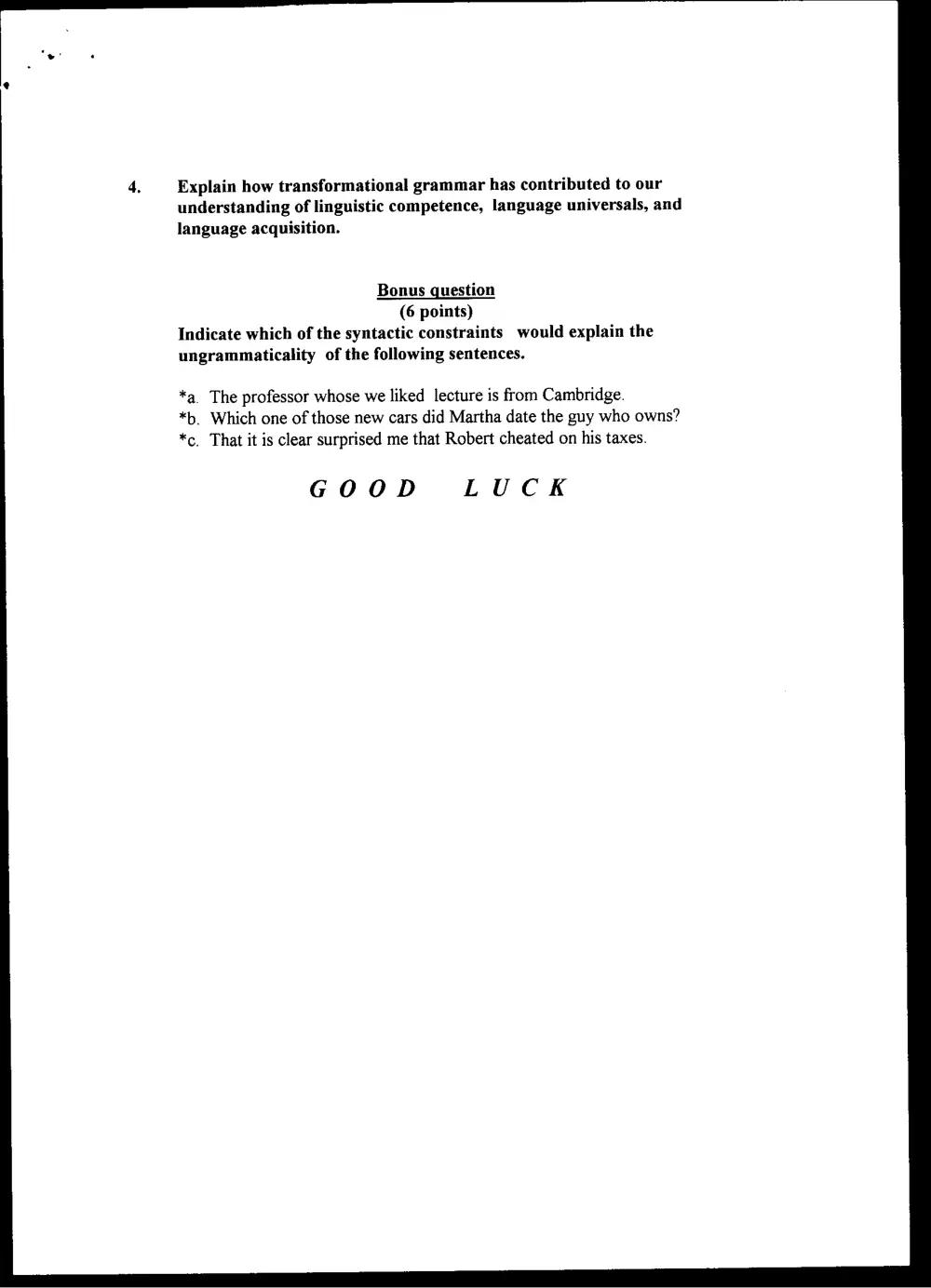 ENG 294 Final, Spring 1998, page 2
