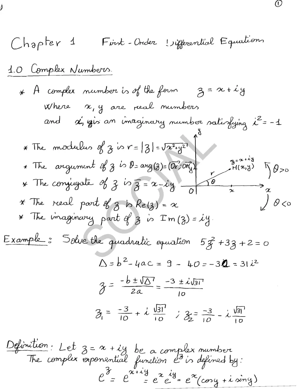 MTH 304 Notes, Spring 2019, page 1