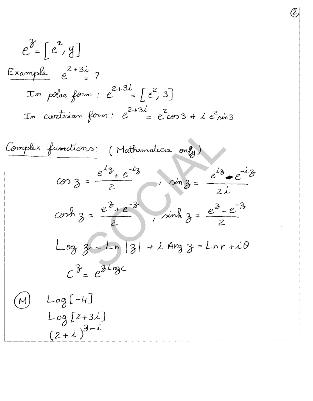 MTH 304 Notes, Spring 2019, page 2