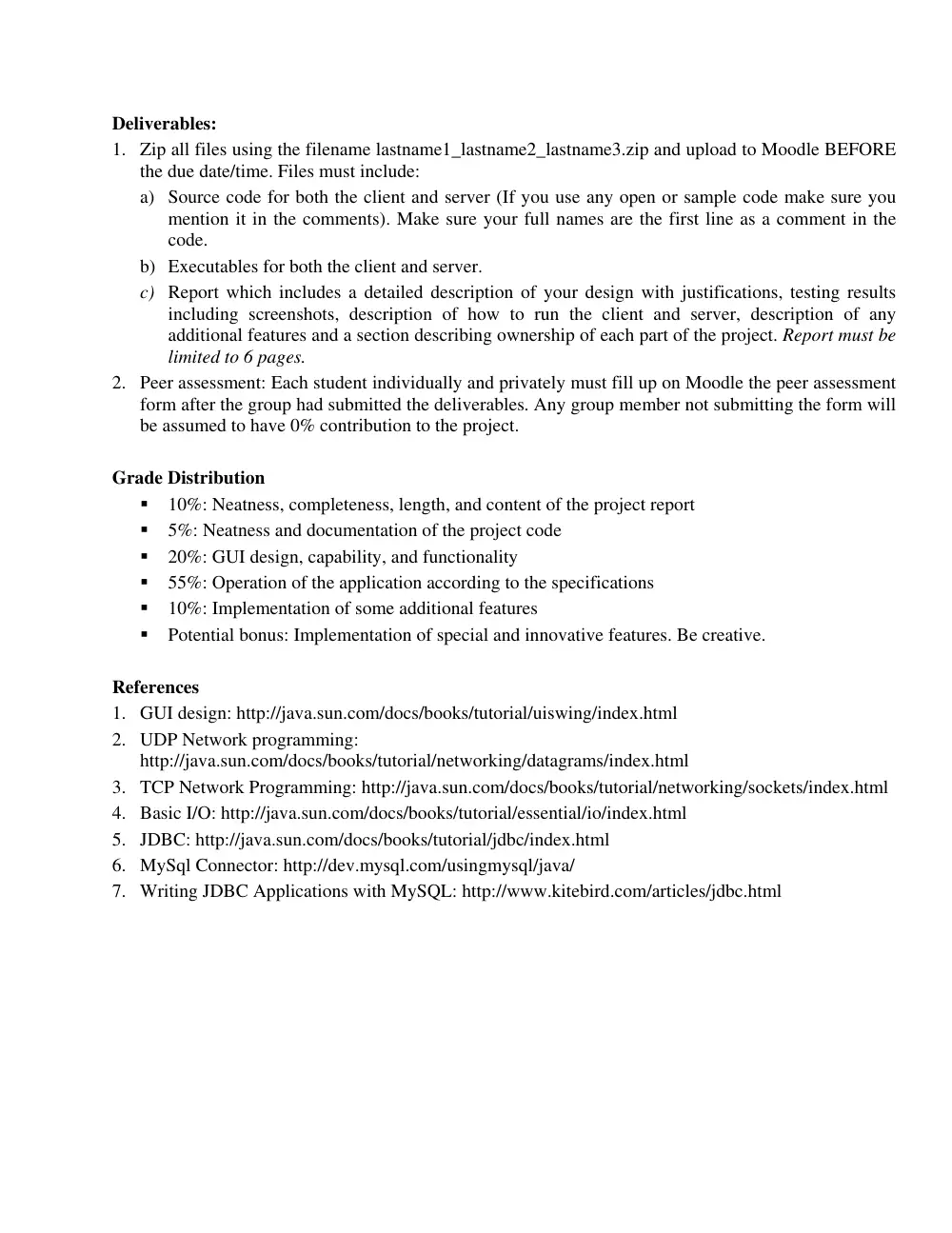 EECE 450 Project, Fall 2009, page 3