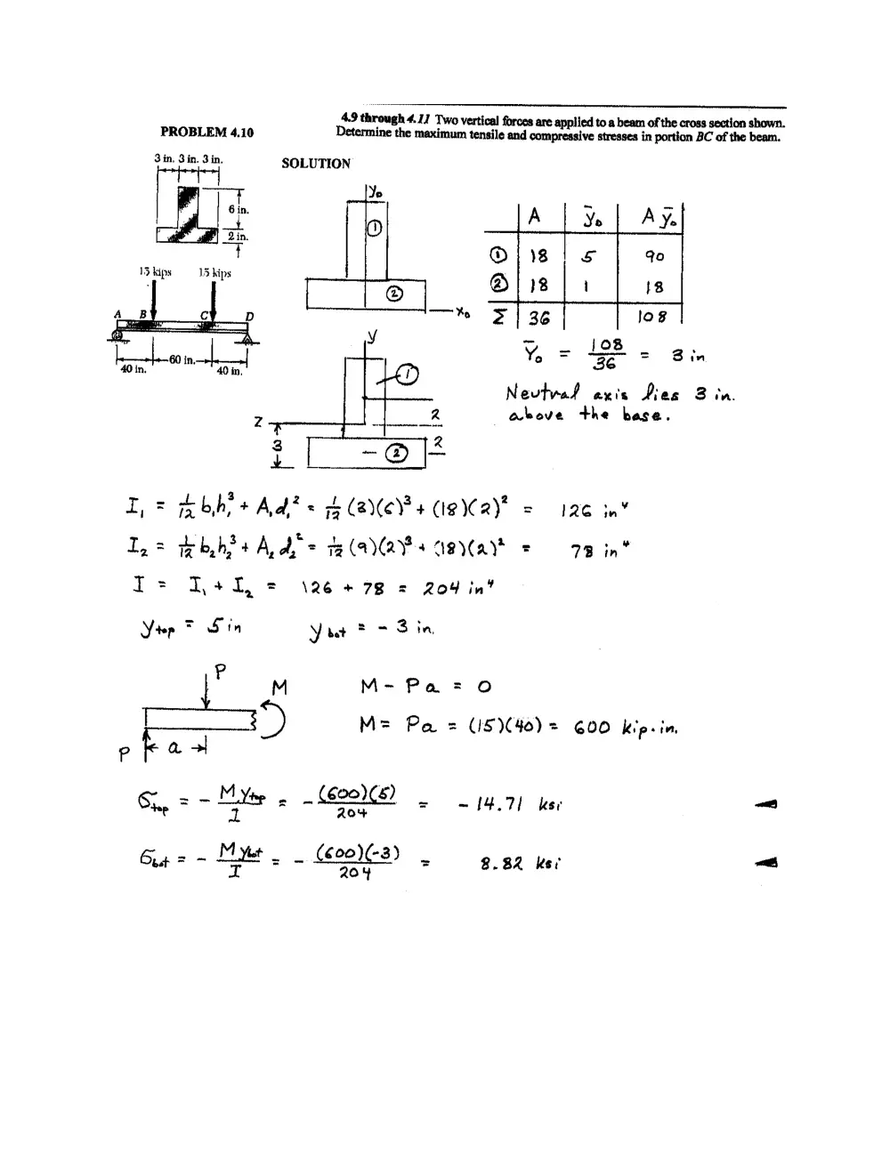 CIVE 310 Problems Practice + HW Problems, Fall 2015, page 1