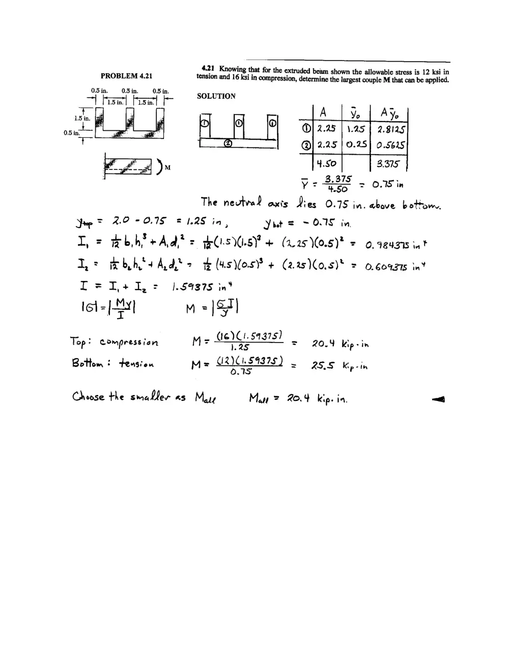 CIVE 310 Problems Practice + HW Problems, Fall 2015, page 2
