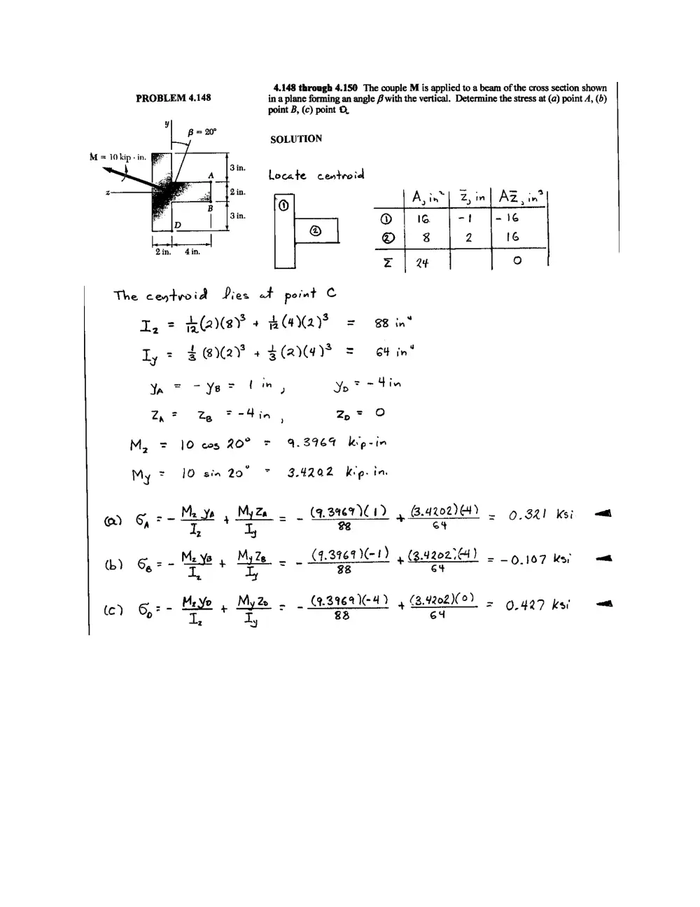 CIVE 310 Problems Practice + HW Problems, Fall 2015, page 6