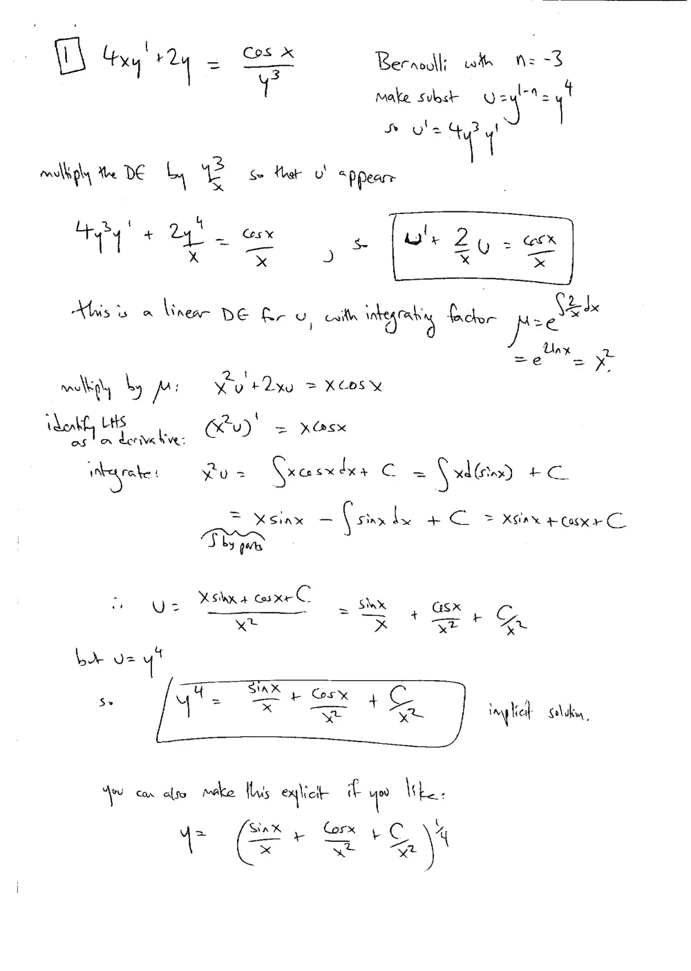 MATH 202 Exam 2, Spring 2009, page 2