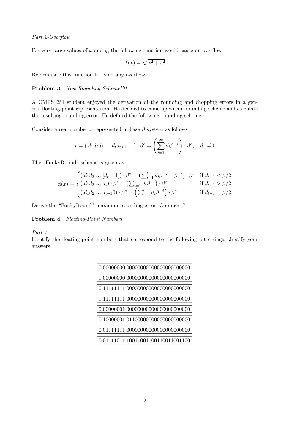 CMPS 251 Homework Assignment 2, Fall 2015, page 2