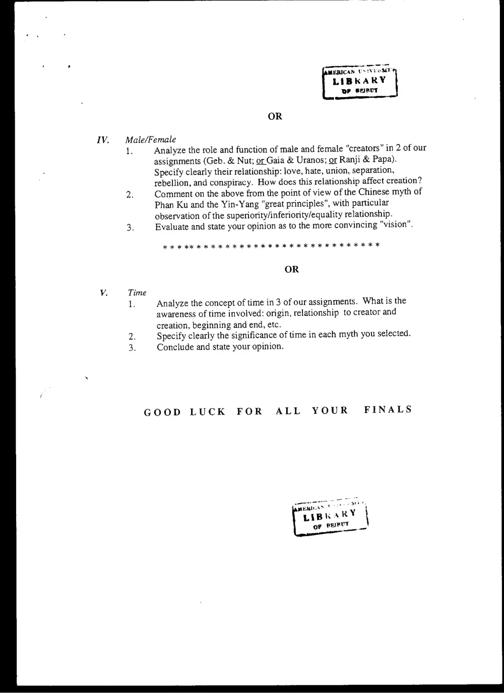 CVSP 110 Final, Spring 2005, page 2