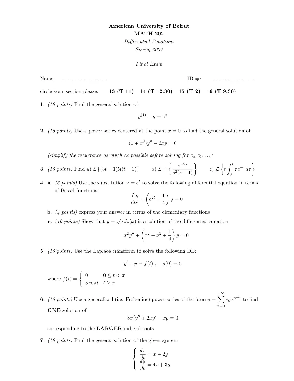 MATH 202 Final, Fall 2002, page 1