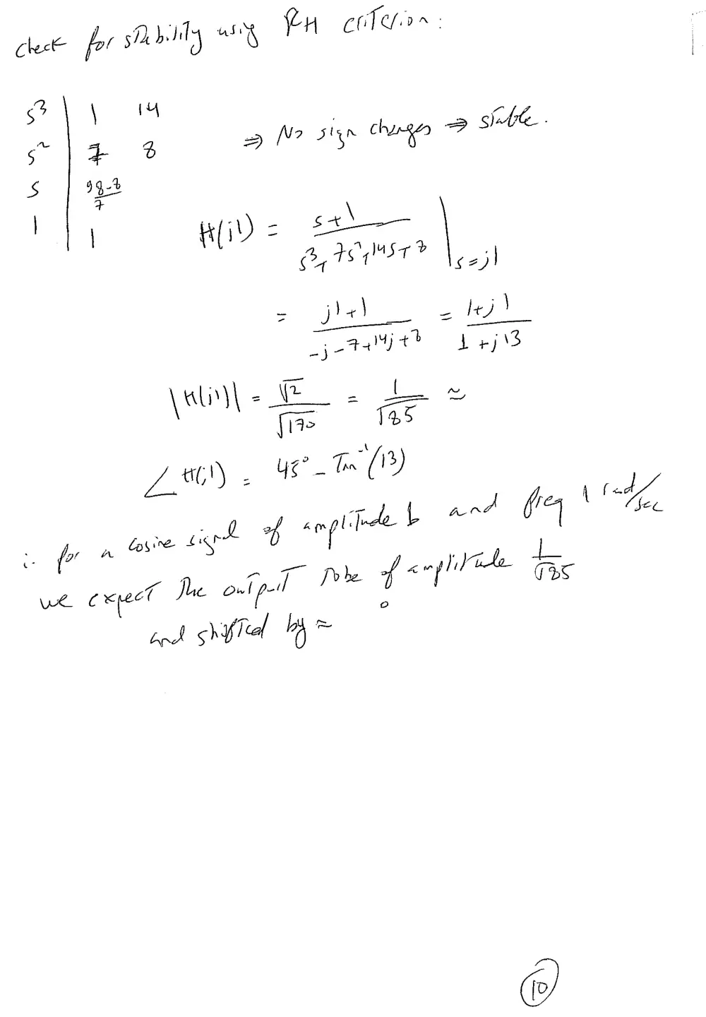 EECE 340 Exam 1 Solution, Summer 2011, page 10