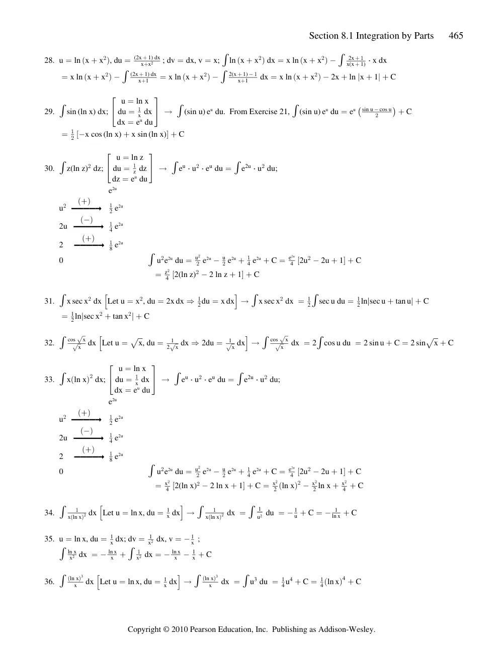 MTH 201 Problems Book Solution Chapter 8, Fall 2013, page 5