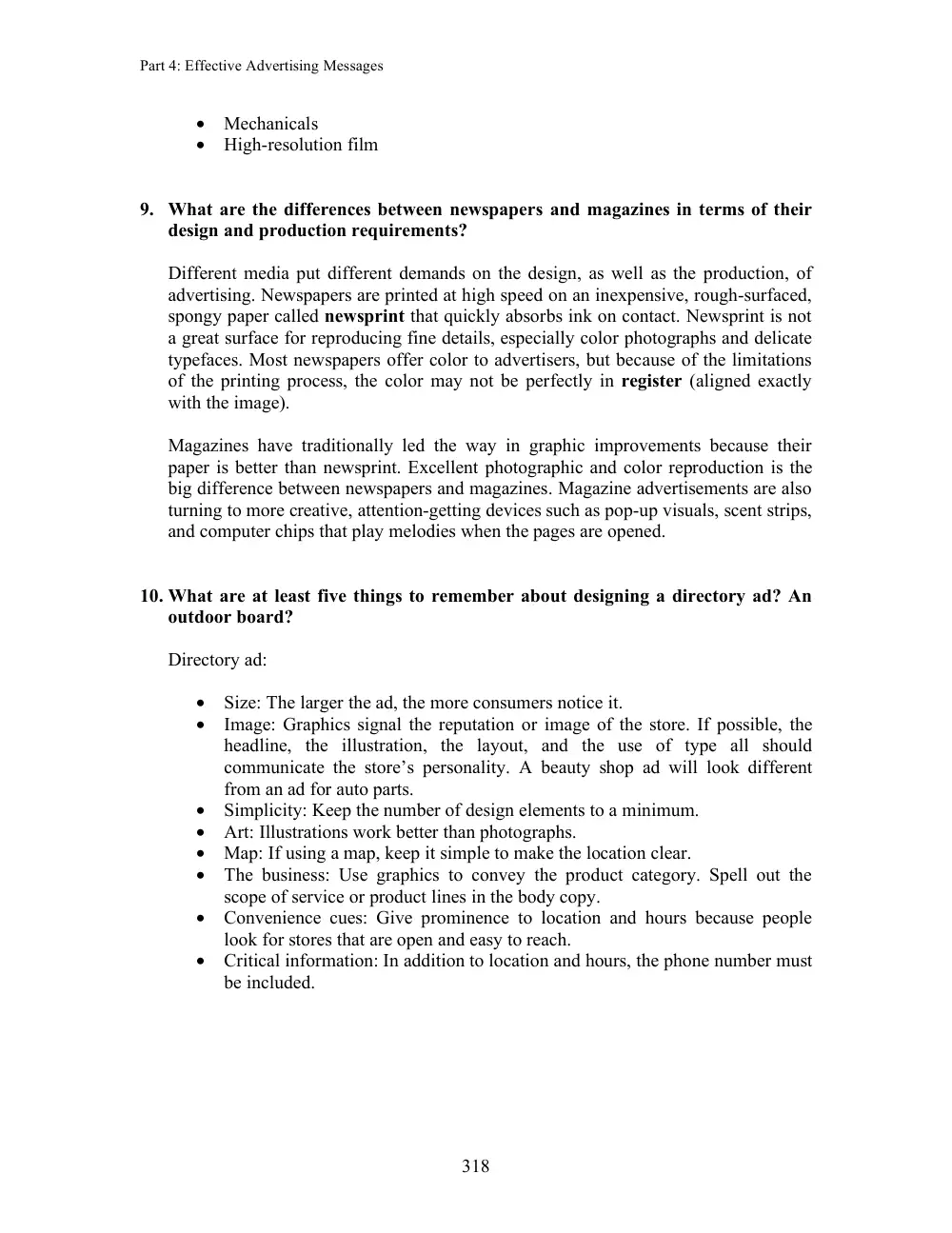 ADV 210 Notes, Fall 2010, page 3