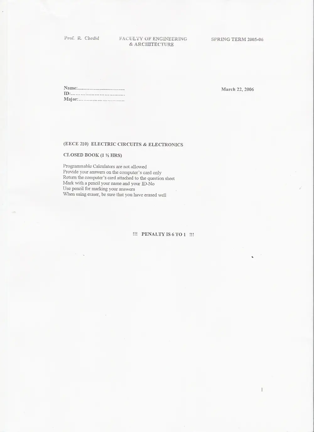 EECE 210 Midterm, Summer 2013, page 3