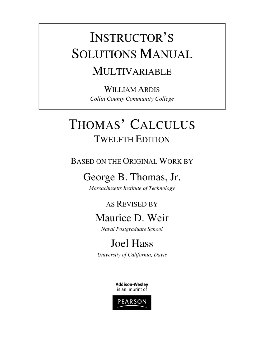 MATH 201 Other Solution for Math 201 Exercises, Spring 2018, page 1