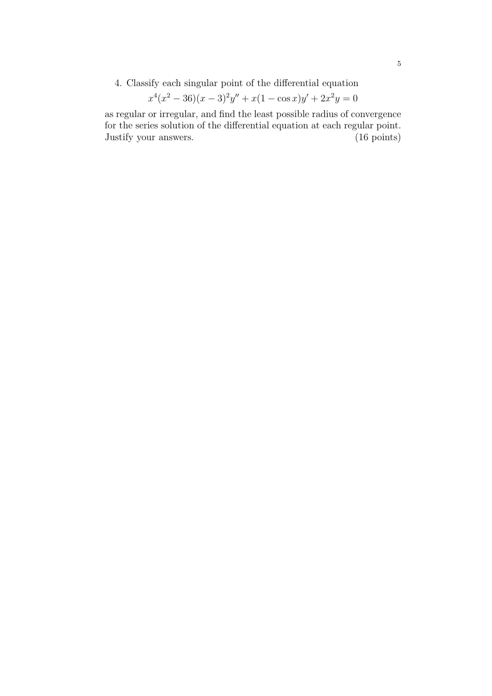 MATH 202 Exam 2, Spring 2008, page 5