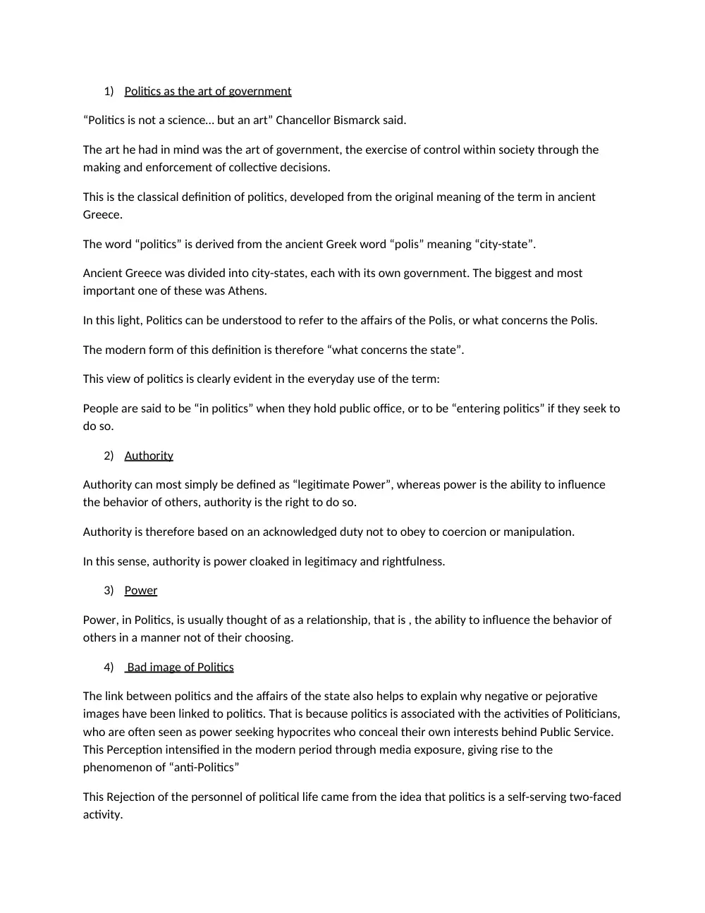 POS 201 Chapter 1, Fall 2016, page 1