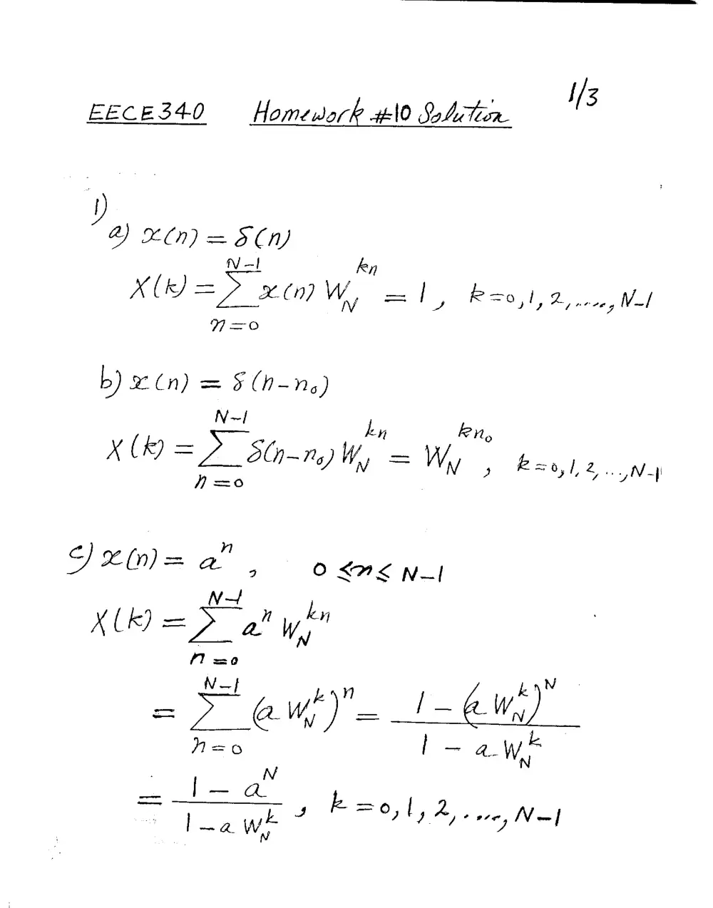 EECE 340 Homework, Spring 2008, page 2