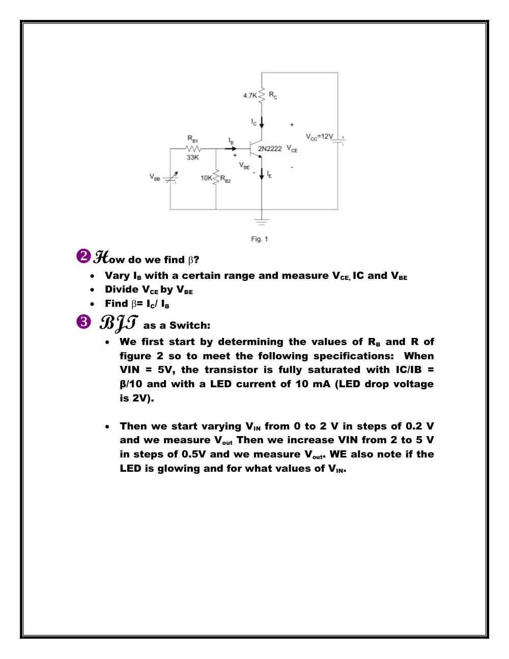 EECE 312L Notes Experiment 11 Notes, Fall 2013, page 2