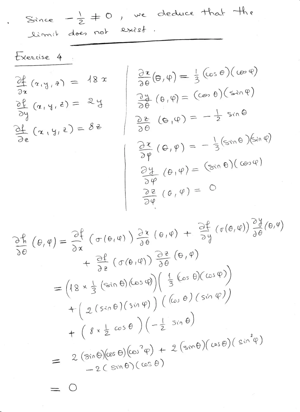 MATH 201 Exam 2 Sample1, Fall 2014, page 6