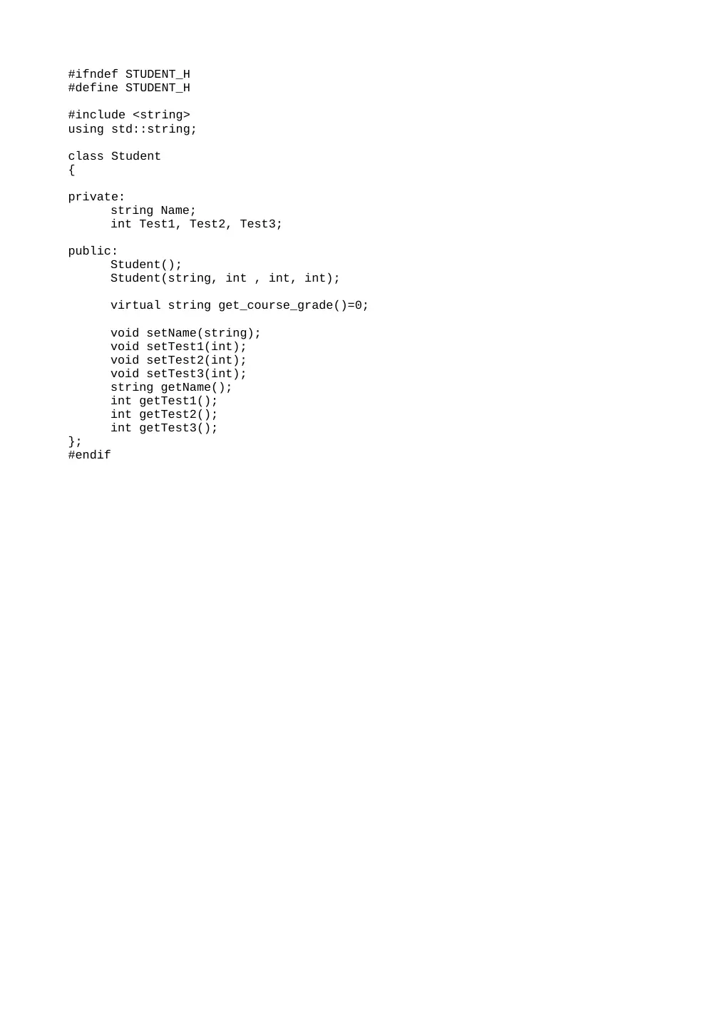 CSI 250L Lab 13 Solution, Spring 2012, page 6