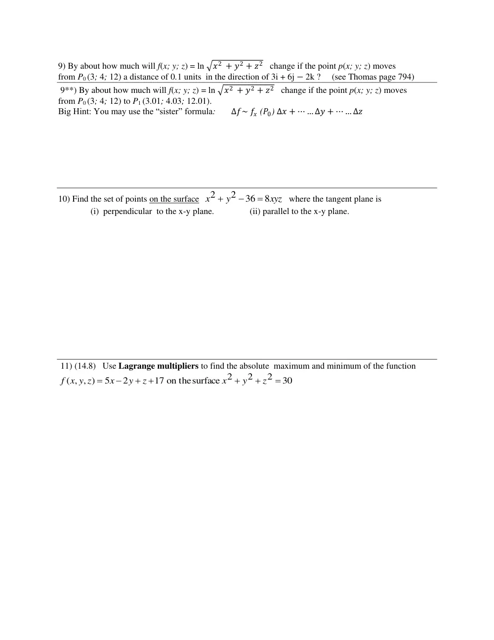 MATH 201 Exam 2, Spring 2014, page 4