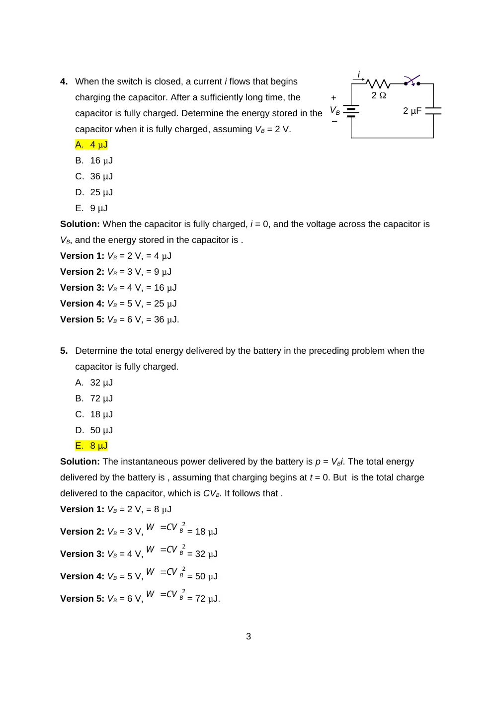 EECE 210 Exam 1 with Solution, Fall 2011, page 3