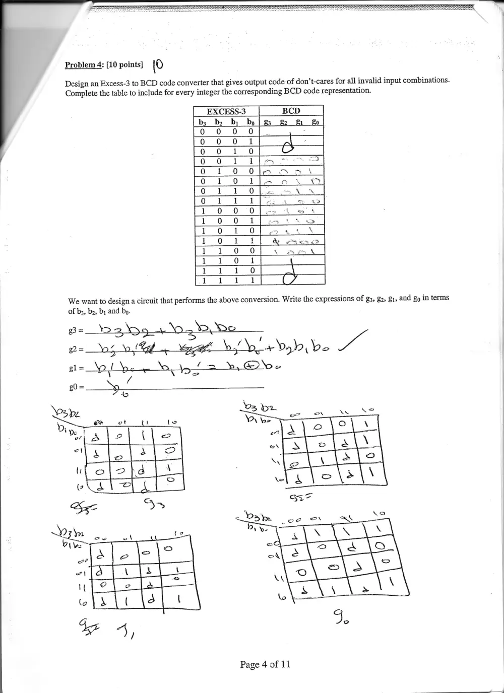 EECE 320 Final with Solutions, Fall 2009, page 3