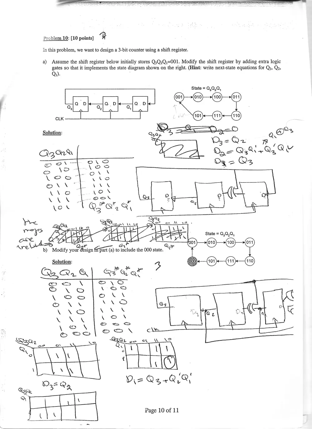 EECE 320 Final with Solutions, Fall 2009, page 9