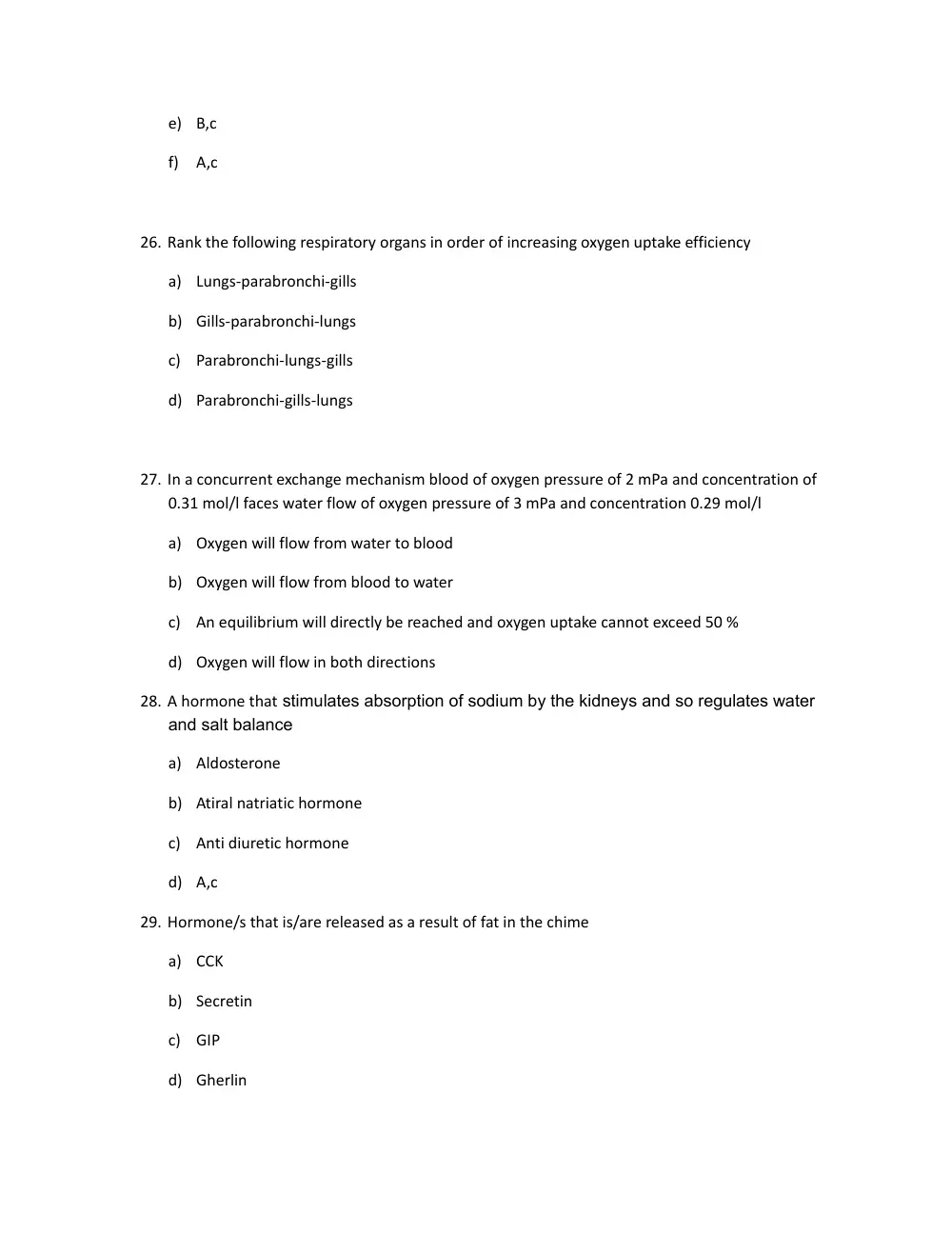 BIO 202 Exam, Spring 2011, page 8