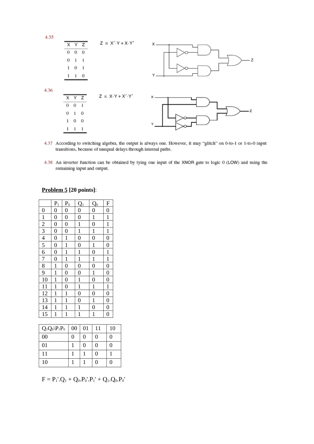 EECE 320 Homework 2 with Solution, Fall 2007, page 4