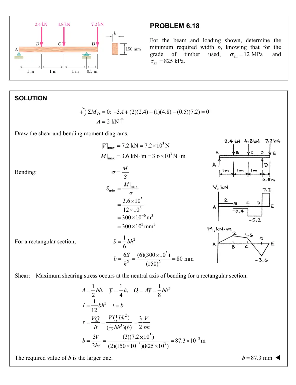 MEE 320 Problems Chapter 6, Spring 2018, page 3