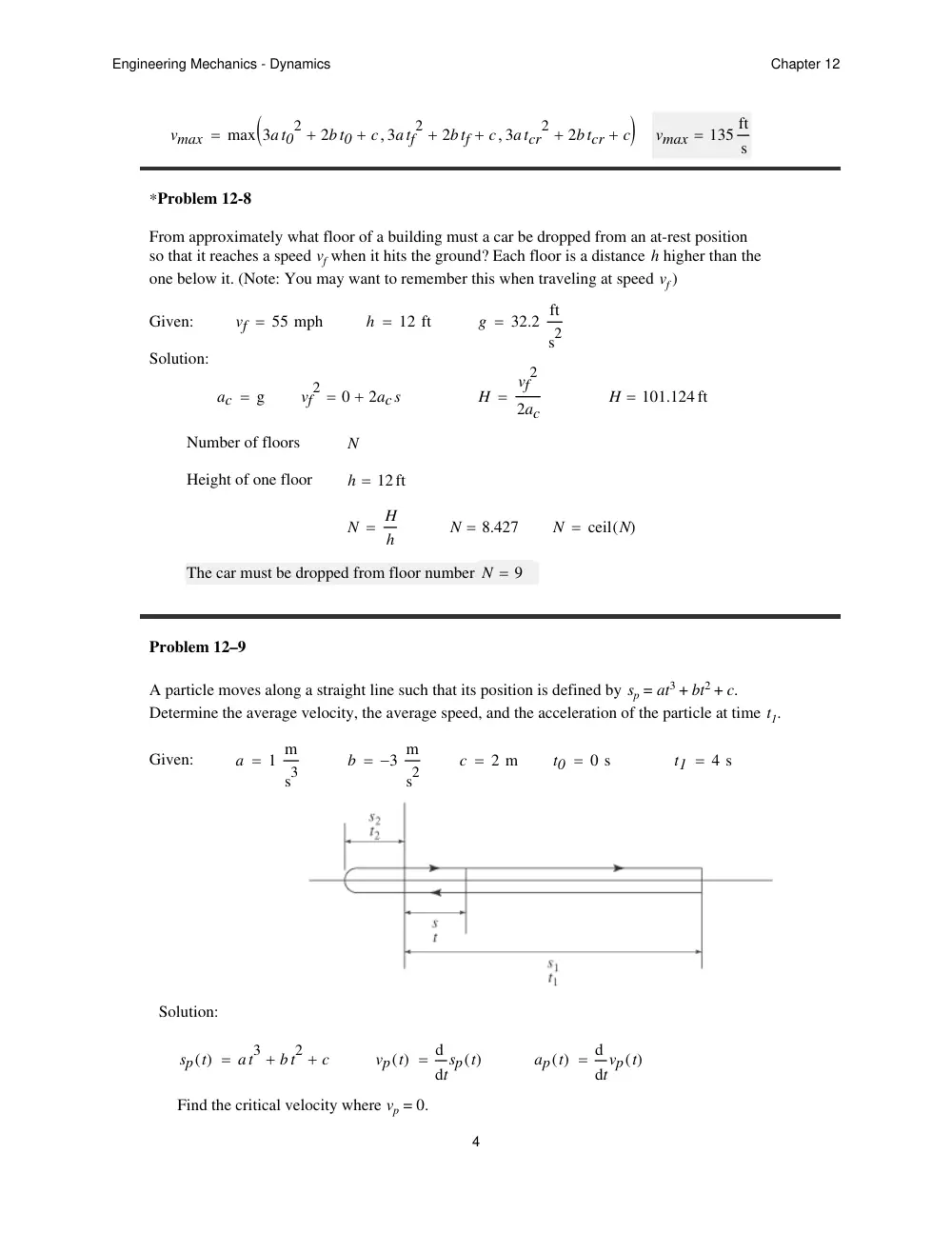 MEN 201 Problems For Chapter 12 with Solutions, Spring 2012, page 4