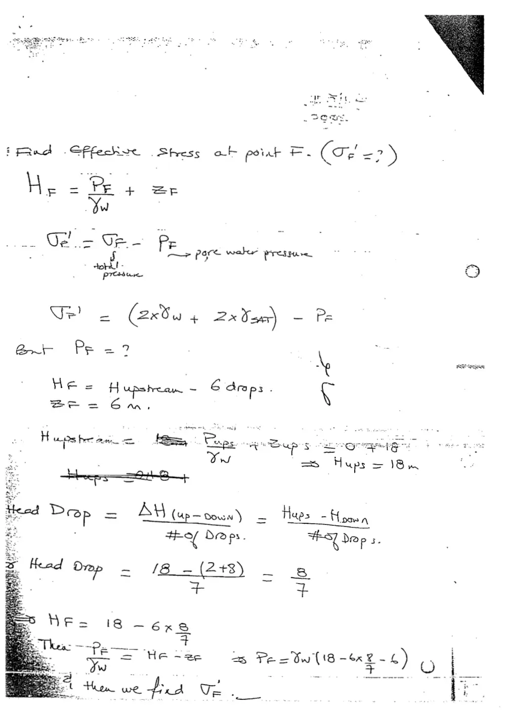 CIVE 431 Exam 2 Solution, Spring 2001, page 2