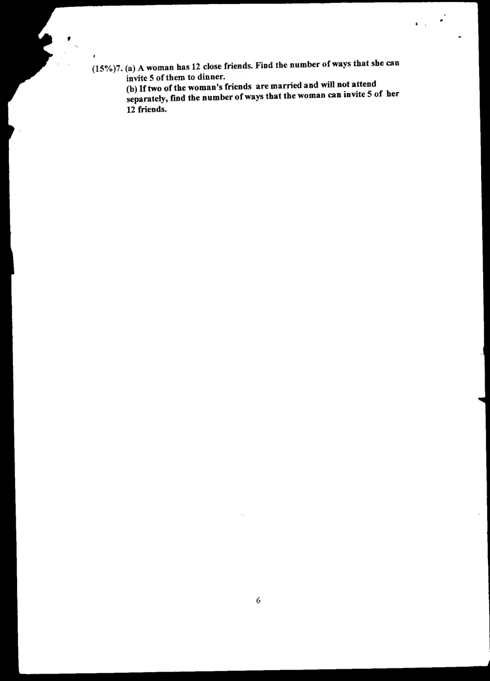 MATH 204 Exam 2, Fall 2005, page 6