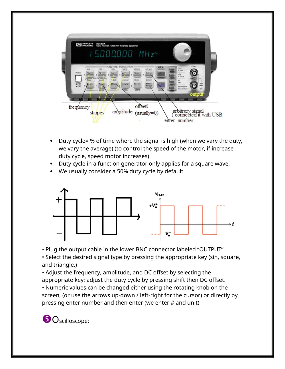EECE 310L Notes All Experiments, Fall 2013, page 9